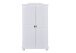 Kleiderschrank >Hedda< (BxHxT 104 x 180 x 56 cm) in Weiss - 104x180x56 (BxHxT)
