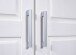 Kleiderschrank >Magnus< (BxHxT 140 x 190 x 55 cm) in Weiss - 140x190x55 (BxHxT)