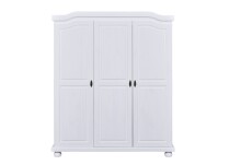 Kleiderschrank >Bastian< (BxHxT 150 x 180 x 56 cm) in Weiss - 150x180x56 (BxHxT)
