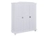 Kleiderschrank >Bastian< (BxHxT 150 x 180 x 56 cm) in Weiss - 150x180x56 (BxHxT)