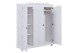 Kleiderschrank >Bastian< (BxHxT 150 x 180 x 56 cm) in Weiss - 150x180x56 (BxHxT)
