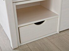 Funktionsbett >Till< (BxHxT 209 x 47,5 x 146 cm) in Weiss - 209x47,5x146 (BxHxT)