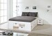 Funktionsbett >Till< (BxHxT 209 x 47,5 x 146 cm) in Weiss - 209x47,5x146 (BxHxT)