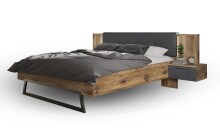Bett >VENUSIA< (BxHxT: 254,3x92,3x210,3 cm)