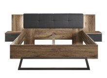 Bett >VENUSIA< (BxHxT: 254,3x92,3x210,3 cm)