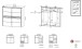 Schrank >MELIKA< (220x213,1x60 cm) Schwarz/Eiche