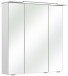 Spiegelschrank >Quickset 376< (BxHxT: 67x71x16 cm) in Weiß Glanz