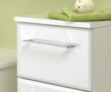 Unterschrank >Quickset 376< (BxHxT: 30x72x33 cm) in Weiß Hochglanz