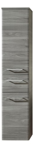 Midischrank >Quickset 916< (BxHxT: 30x142x33 cm) in Sangallo Grau quer