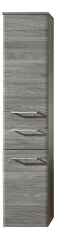 Midischrank >Quickset 916< (BxHxT: 30x142x33 cm) in Sangallo Grau quer