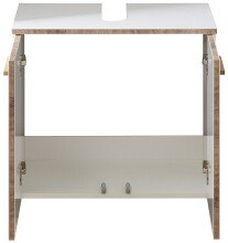 Badmöbel-Set >Quickset 931< (BxT: 95x33 cm) in Weiß Glanz - 95x33cm (BxT)