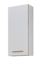 Badmöbel-Set >Quickset 931< (BxT: 125x33 cm) in Weiß Glanz - 125x33cm (BxT)