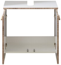 Badmöbel-Set >Quickset 931< (BxT: 125x33 cm) in Weiß Glanz - 125x33cm (BxT)