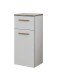Badmöbel-Set >Quickset 931< (BxT: 125x33 cm) in Weiß Glanz - 125x33cm (BxT)