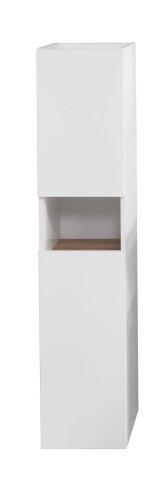 Midischrank >Quickset 947< (BxHxT: 30x140x33 cm) in Weiß Glanz