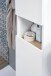 Midischrank >Quickset 947< (BxHxT: 30x140x33 cm) in Weiß Glanz