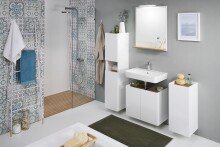 Unterschrank >Quickset 947< (BxHxT: 30x70x33 cm) in Weiß Glanz