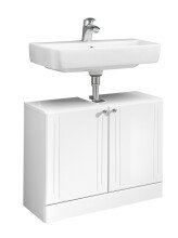 Waschbeckenunterschrank >Quickset 955< (BxHxT: 65x54x33 cm) in Weiß hochglanz