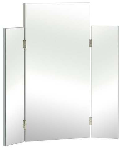 Badspiegel >Quickset 955< (BxHxT: 72x80x4,5 cm) in Weiß Glanz