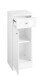 Unterschrank >Quickset 955< (BxHxT: 32,5x85,4x33 cm) in Weiß hochglanz