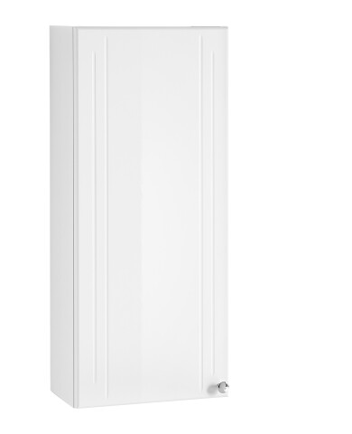 Wandhängeschrank >Quickset 955< (BxHxT: 32,5x75x20 cm) in Weiß hochglanz