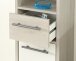 Hochschrank >Quickset 350< (BxHxT: 33x195,5x28 cm) Pinie Ida hell / Weiß Glanz
