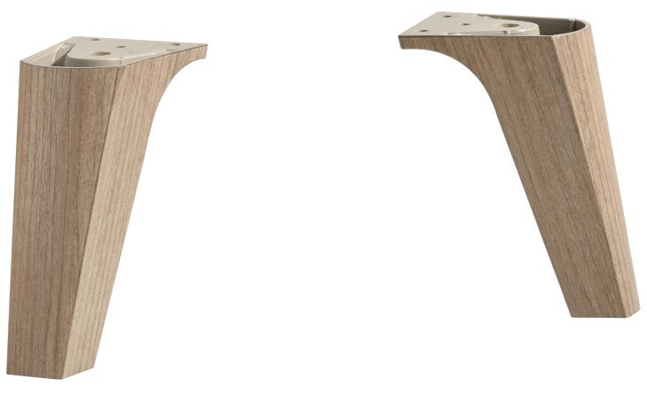 Möbelfuß >Quickset< (BxHxT: 14x12x10 cm) in Holzoptik - 14x12x10 (BxHxT)