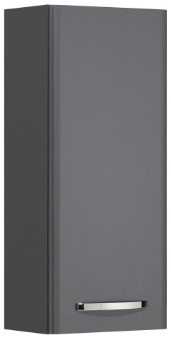 Hängeschrank >Quickset 327< (BxHxT: 30x70x20 cm) in Anthrazit Hochglanz