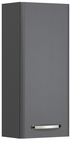 Hängeschrank >Quickset 327< (BxHxT: 30x70x20 cm) in Anthrazit Hochglanz