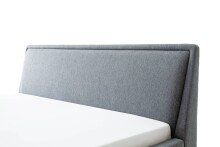 Polsterbett >Frieda< (LxB: 200x180 cm) in Ocean aus Stoff - 200x180cm (LxB)