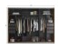 Kleiderschrank >Briga< in Artisan Eiche / Graphit - 270x210x54cm (BxHxT)