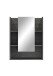 Badezimmerspiegelschrank >Daily< in Weiß Hochglanz - 60x77x18 (BxHxT)