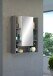 Badezimmerspiegelschrank >Daily< in Weiß Hochglanz - 60x77x18 (BxHxT)