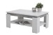 Couchtisch >TIM II< in weiß/Beton-Optik aus Holzwerkstoff - 90x40x60cm (BxHxT)