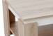 Couchtisch >TIM II< in Eiche/weiß aus Holzwerkstoff - 90x40x60cm (BxHxT)