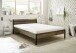Bett >Marseille< in Old Style Dunkel - 146,4x73,4x215,6cm (BxHxT)