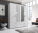Kleiderschrank >Ivar< in Weiß - 180x190x51cm (BxHxT)