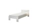 Bett >Cannes< in Weiß - 95x71x204cm (BxHxT)