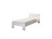 Bett >Cannes< in Weiß - 95x71x204cm (BxHxT)