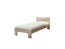 Bett >Cannes< in Eiche Sonoma - 95x71x204cm (BxHxT)