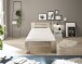 Bett >Cannes< in Eiche San Remo hell - 95x71x204cm (BxHxT)