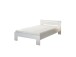 Bett >Cannes< in Weiß - 125x71x204cm (BxHxT)