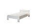 Bett >Cannes< in Weiß - 125x71x204cm (BxHxT)
