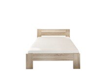 Bett >Cannes< in Eiche Sonoma - 125x71x204cm (BxHxT)