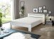 Bett >Cannes< in Weiß - 145x71x204cm (BxHxT)