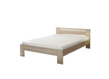 Bett >Cannes< in Eiche Sonoma - 145x71x204cm (BxHxT)