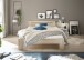Bett >Cannes< in Eiche Sonoma - 145x71x204cm (BxHxT)