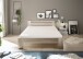 Bett >Cannes< in Eiche San Remo hell - 145x71x204cm (BxHxT)