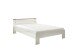 Bett >Nizza< in Weiß - 145x73x213cm (BxHxT)