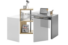 Schreibtisch >MOURA< (BxHxT: 145x94x50 cm) in Eiche Nachbildung